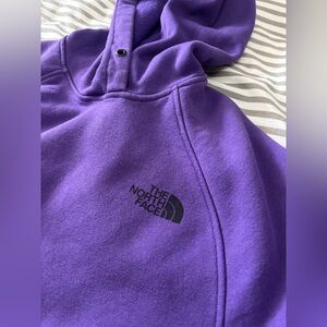 The North Face Hoodie Purple Medium